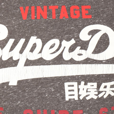Superdry - Tee Shirt Shop Gris Chiné