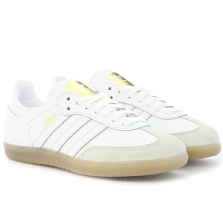 Adidas Originals - Baskets Femme Samba BZ0619 Footwear White
