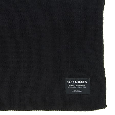 Jack And Jones - Echarpe DNA Knit Noos Noir