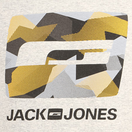 Jack And Jones - Sweat Capuche Master Gris Chiné