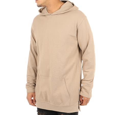 Only And Sons - Sweat Capuche Oversize Claus Beige