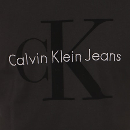 Calvin Klein - Tee Shirt Manches Longues Tributo Noir