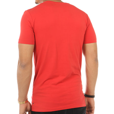 Calvin Klein - Tee Shirt Treak Slim Fit Rouge 