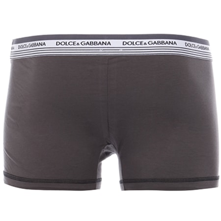 Dolce & Gabbana - Boxer Stretch Cotton Fugia Gris