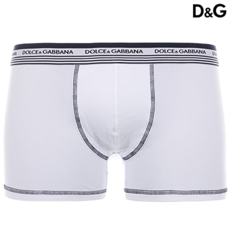 Dolce & Gabbana - Boxer Stretch Cotton Fugia Blanc
