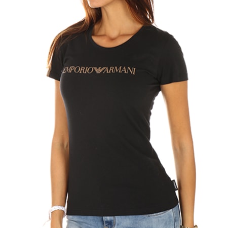 Emporio Armani - Tee Shirt Femme 163139-7A225 Noir