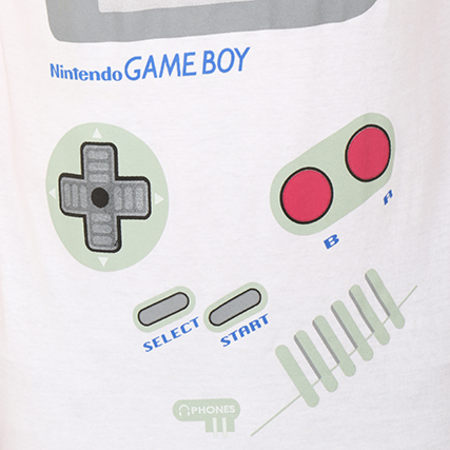 Nintendo - Tee Shirt Game Boy Blanc 