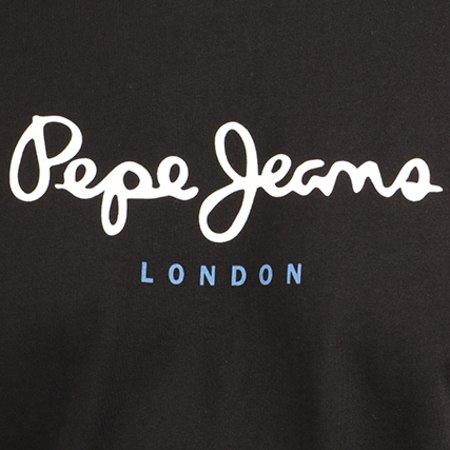 Pepe Jeans - Tee Shirt Manches Longues Eggo Noir