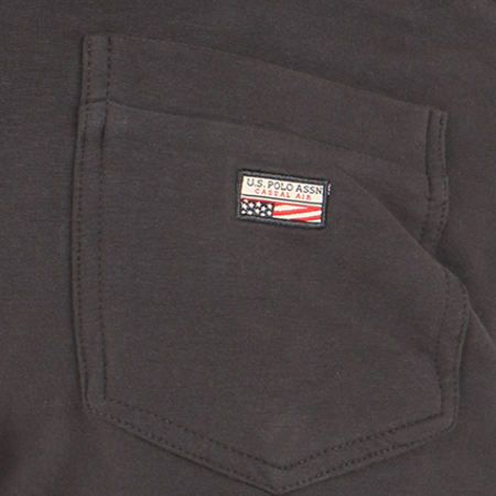 US Polo ASSN - Pantalon Jogging Logo Gris Anthracite