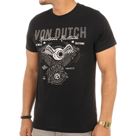 Von Dutch - Tee Shirt Brook Noir