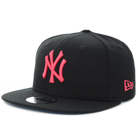 New Era - Casquette Snapback League Essential New York Yankees Noir Rose