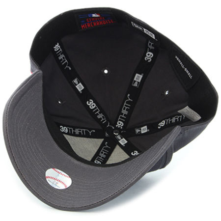 New Era - Casquette Fitted League Essential 39 Gris Anthracite Rose