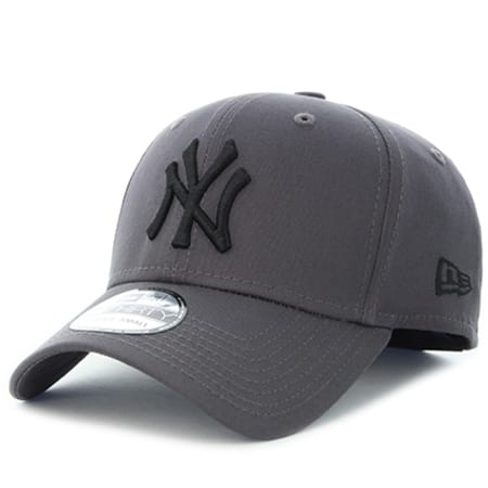 New Era - Casquette Fitted League Essential 39 Gris Anthracite