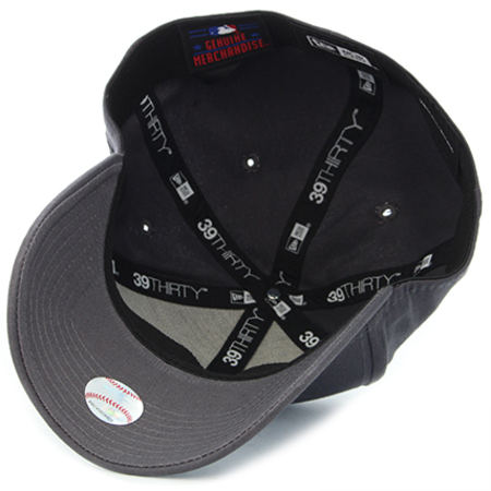 New Era - Casquette Fitted League Essential 39 Gris Anthracite
