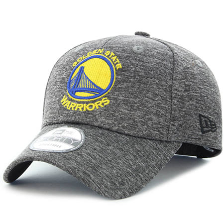 New Era - Casquette Shadow Tech 9 Forty Golden State Warriors Gris Anthracite Chiné 