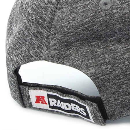 New Era - Casquette Shadow Tech 9 Forty Oakland Raiders Gris Anthracite Chiné