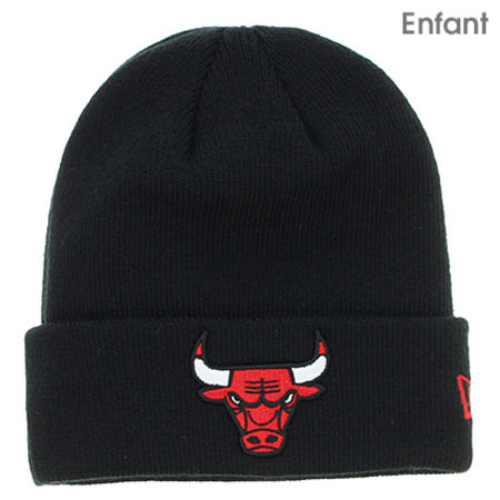 New Era - Bonnet Enfant Team Essential Chicago Bulls Noir 