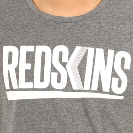 Redskins - Tee Shirt Manches Longues Ultra Calder Gris Anthracite Chiné