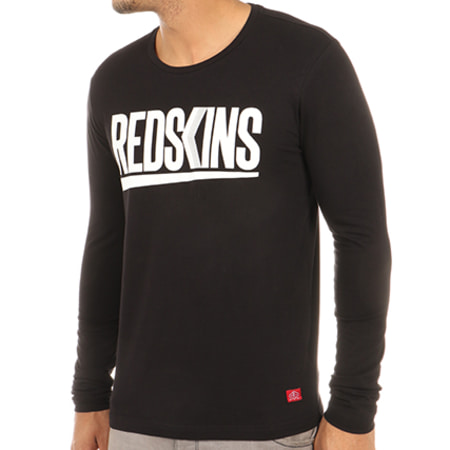 Redskins - Tee Shirt Manches Longues Ultra Calder Noir 