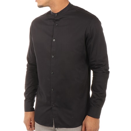 Selected - Chemise Manches Longues Doneedric 4 Noir