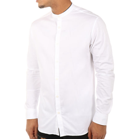 Selected - Chemise Manches Longues Doneedric 4 Blanc