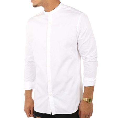 Selected - Chemise Manches Longues Doneedric 4 Blanc