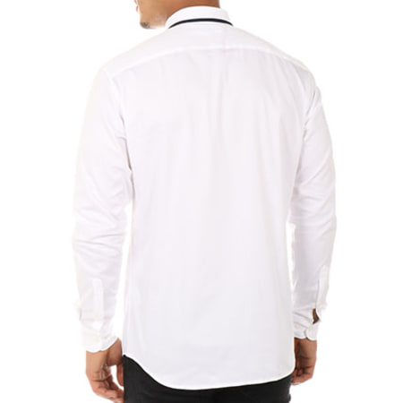 Selected - Chemise Manches Longues Doneedric Blanc