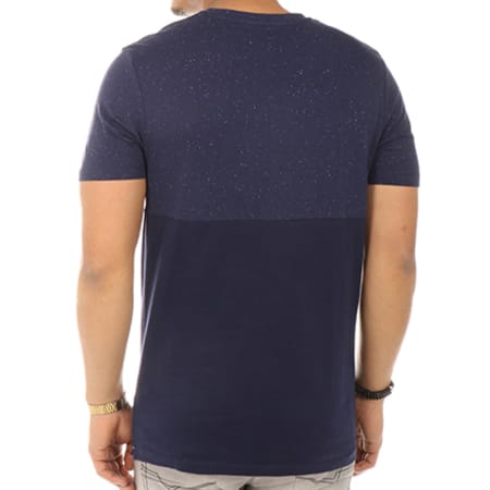 Selected - Tee Shirt Pawel Bleu Marine