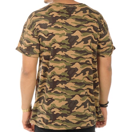 Sixth June - Tee Shirt M2740VTS Beige Camouflage