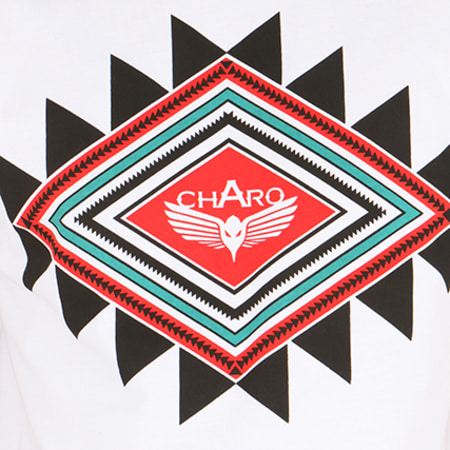 Charo - Tee Shirt Aztec Blanc