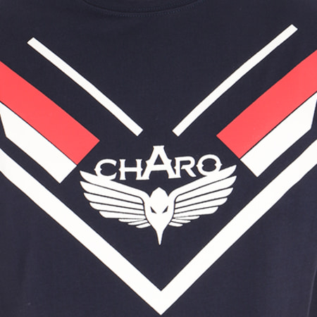Charo - Tee Shirt Cheerleader Bleu Marine