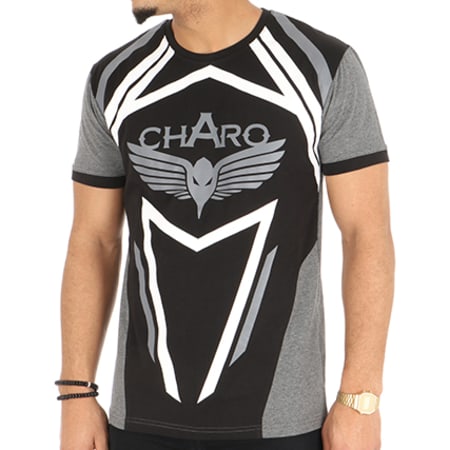 Charo - Tee Shirt Nazka Gris Anthracite