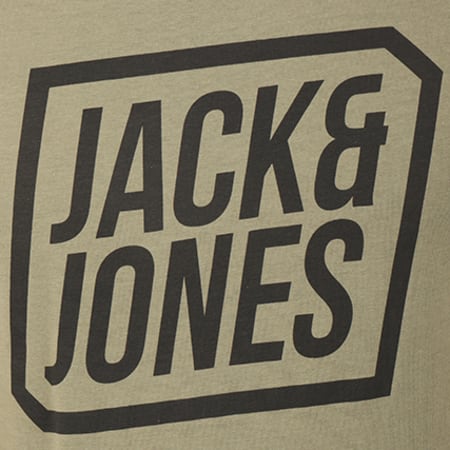 Jack And Jones - Tee Shirt Friday Vert Kaki