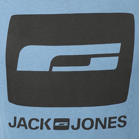 Jack And Jones - Tee Shirt Friday Bleu Pétrole