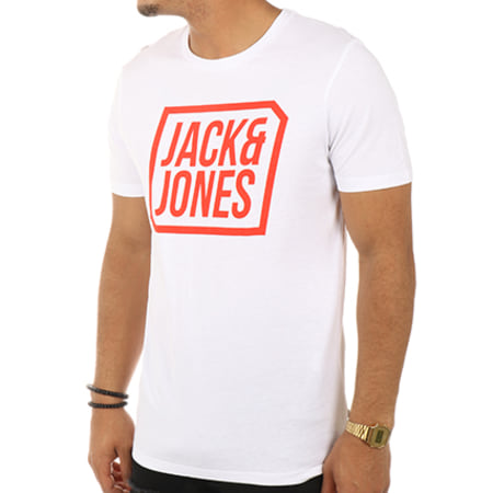Jack And Jones - Tee Shirt Friday Blanc