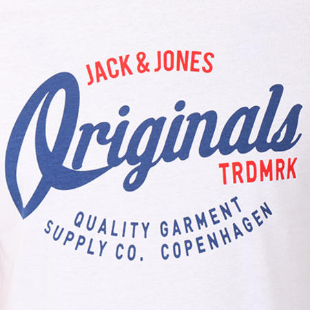 Jack And Jones - Tee Shirt Traffic Blanc