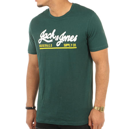 Jack And Jones - Tee Shirt Traffic Vert