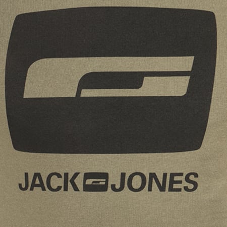 Jack And Jones - Sweat Capuche Friday Vert Kaki