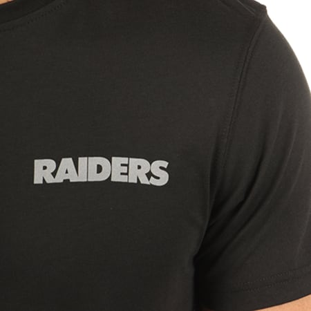 New Era - Tee Shirt NTC Reflective Camo Oakland Raiders NFL Noir