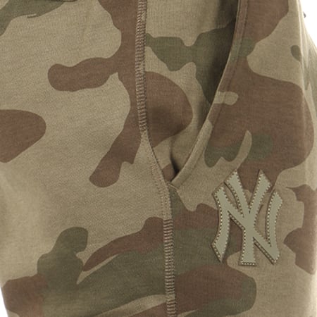 New Era - Pantalon Jogging NTC New York Yankees Vert Kaki Camouflage