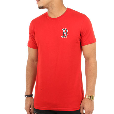 New Era - Tee Shirt East Coast Graphic Boston Red Sox MLB Rouge