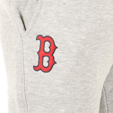 New Era - Pantalon Jogging East Coast Boston Red Sox Gris Chiné 