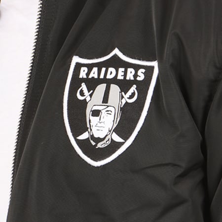 New Era - Bomber Team Apparel Oakland Raiders Noir