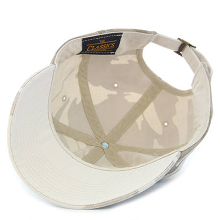 Classic Series - Casquette Low Profile Washed Camouflage Beige 