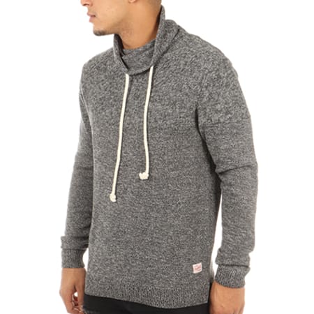 Jack And Jones - Pull Hank Gris Anthracite Chiné