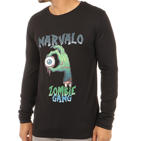 Swift Guad - Tee Shirt Manches Longues Zombie Noir