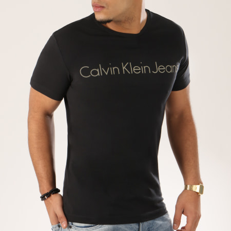 Calvin Klein - Tee Shirt Treasure 2 Noir