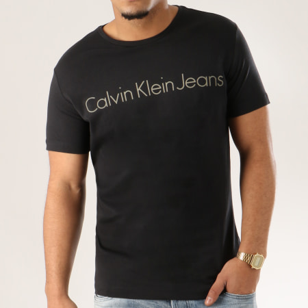 Calvin Klein - Tee Shirt Treasure 2 Noir