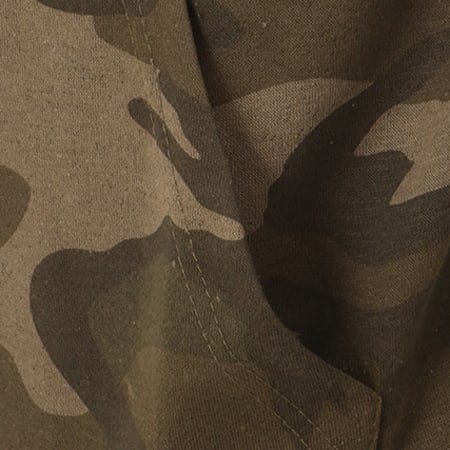 Urban Classics - Sweat Capuche TB1647 Vert Kaki Camouflage Noir 