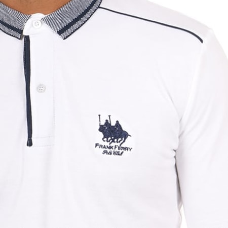 Classic Series - Polo Manches Longues 721 Blanc